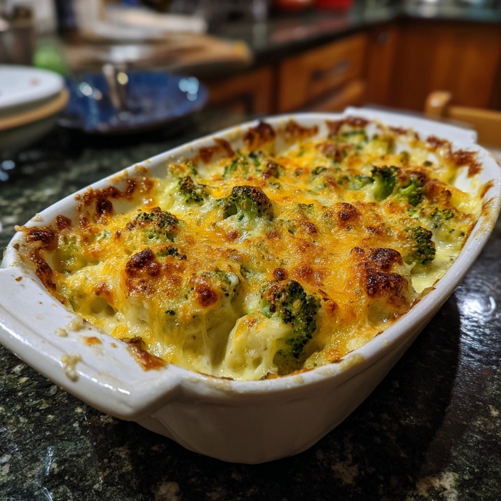 Brokkoli Käse Auflauf