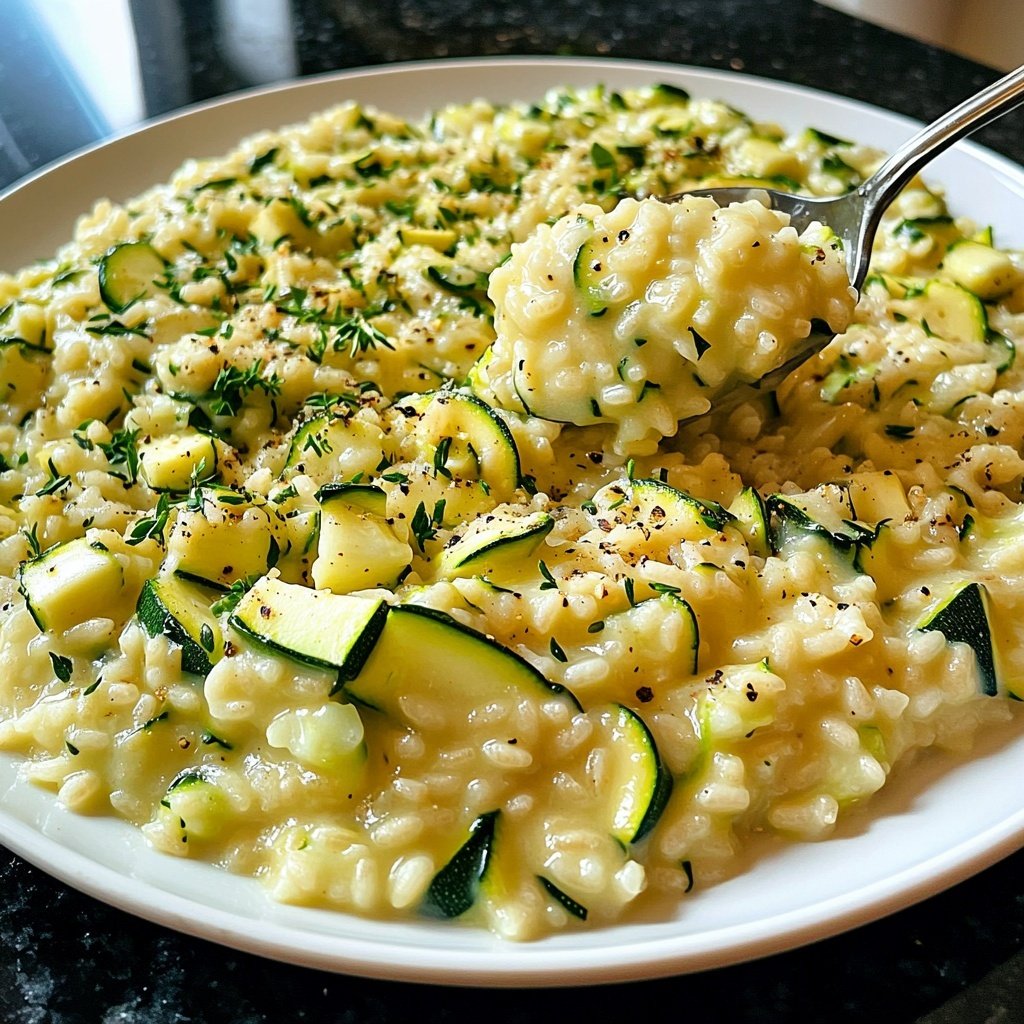 Risotto mit Zucchini