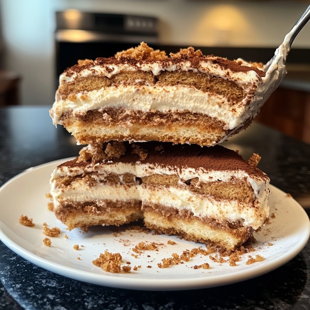 Super einfaches Lebkuchen Tiramisu ohne Ei