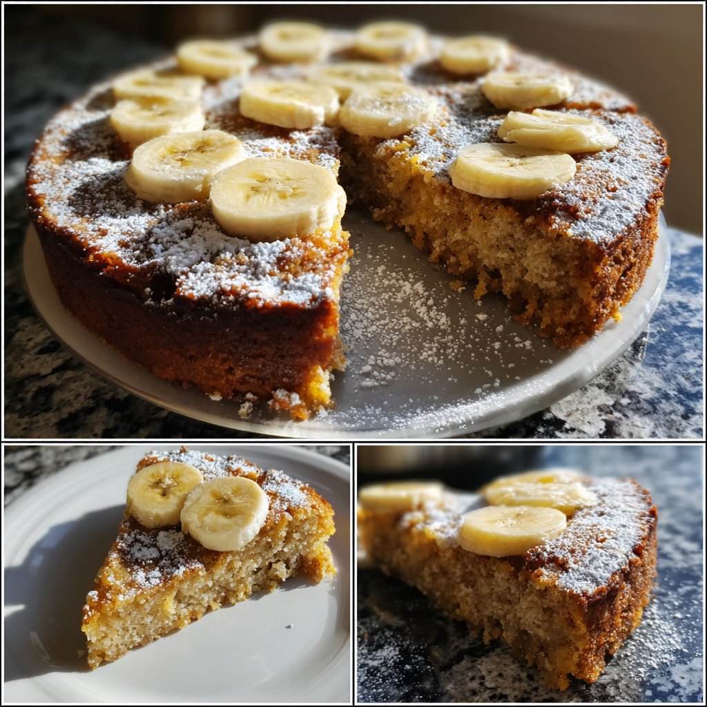Bananenkuchen mit Dinkelmehl